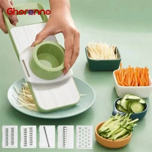 5 In 1 Multifunctional Vegetable Chopper